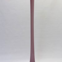 Crystal glass contemporary vase