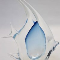 Crystal glass fish